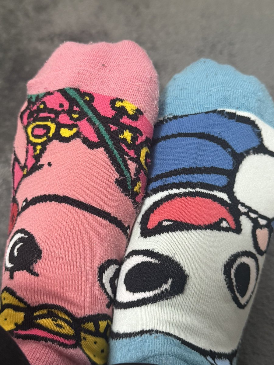 ksms_02's tweet photo. じつはがんこちゃんが好きすぎて靴下普通に履くし、ガチャガチャは毎回してる🤫

めげない　しょげない　泣いちゃダメ https://t.co/PMGbkufB4q