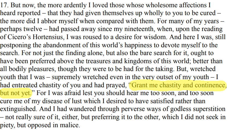 steppeluvr's tweet photo. @Araratianfoid @literally_chad referring to the famous line from St. Augustine's Confessions https://t.co/fOeHSru7lt