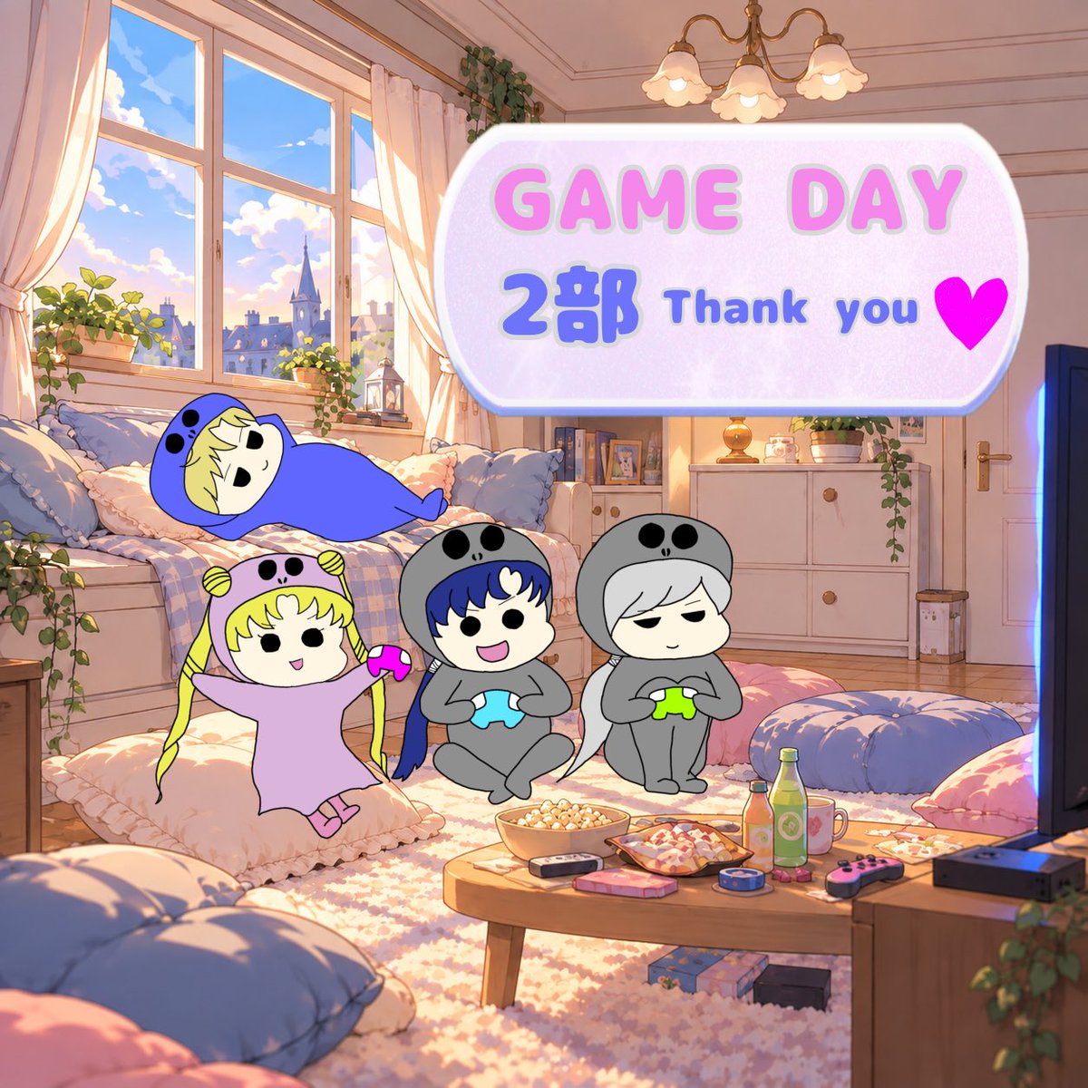 sasakama723's tweet photo. #あーとみなせ
#しゅしゅしゅ箱
#TSKFA
#TSKLights 
🎮配信お疲れ様でした✨
昨日の夜はまったり前回のイラストを描いてみました😌💞

（背景はチャッピーにお願いしました🤭） https://t.co/qWxLskVLr0