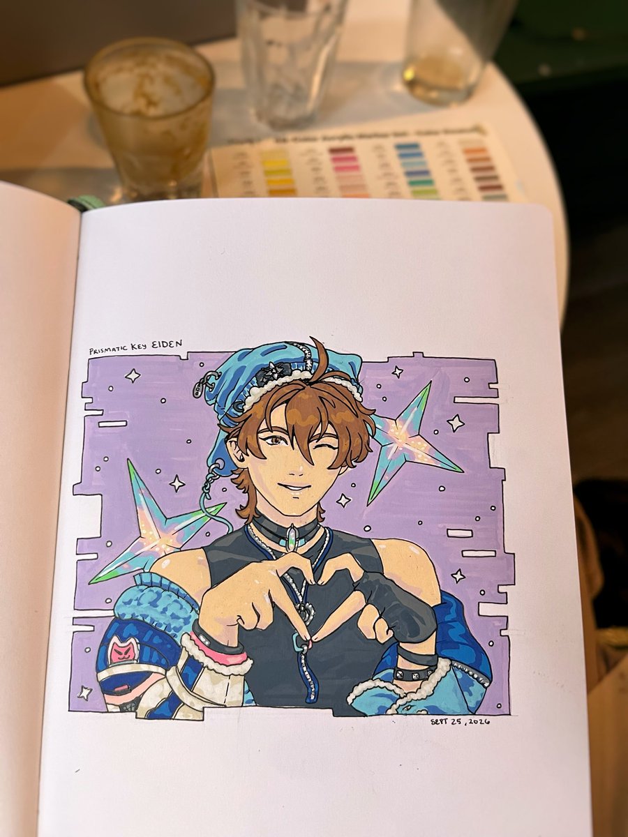 muchluckart's tweet photo. Prismatic Key Eiden 🫶✨ #nucarnival https://t.co/J84SuztIv9