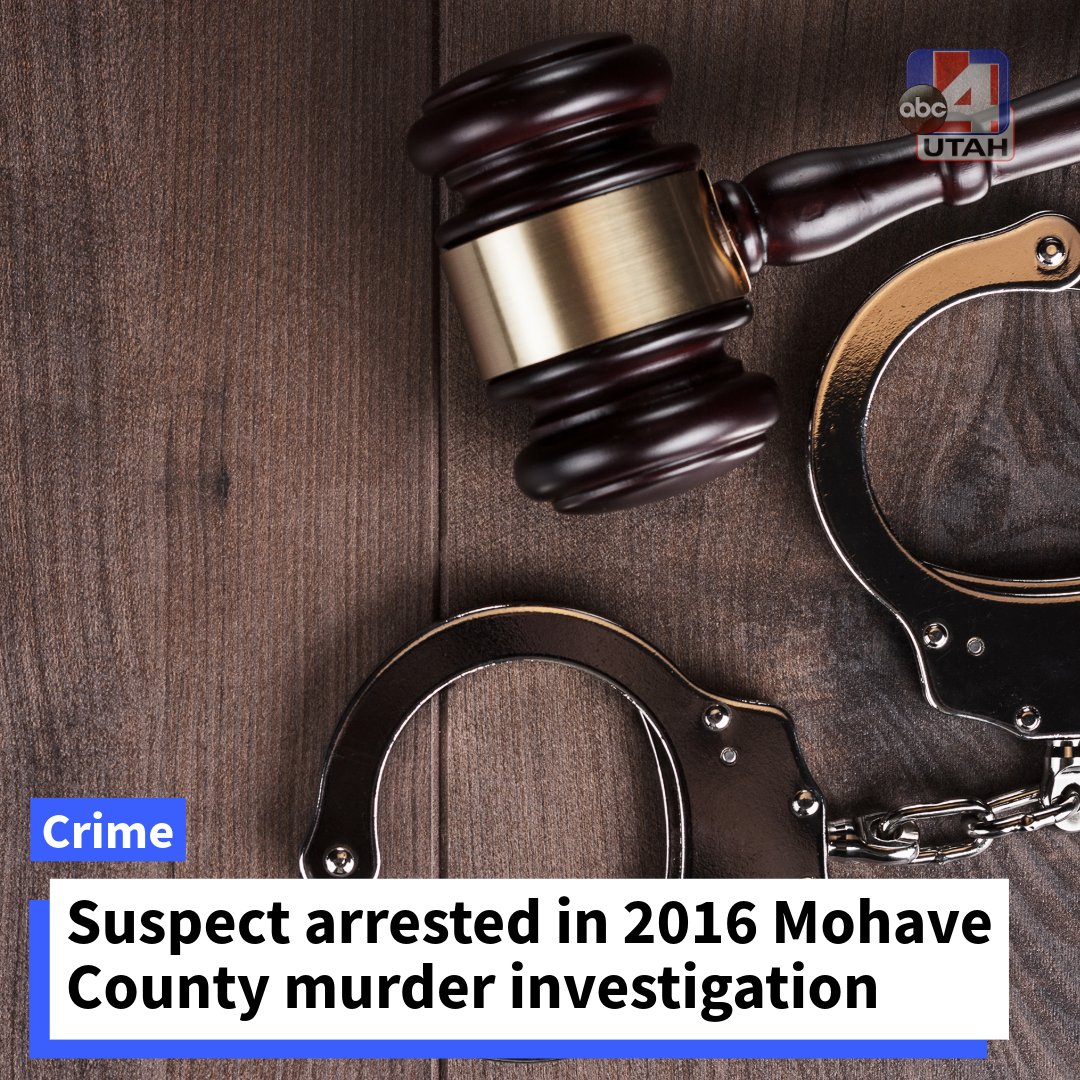abc4utah's tweet photo. Police have made an arrest in connection with the 2016 murder of 22-year-old Matthew Johnson in Mohave County.  According to Mohave County Sheriff's Office, John Dee Page Jr, 46, has been arrested for first-degree felony murder.

More info: https://t.co/6VbSAWSJ6d https://t.co/zZ2MJDzBdu