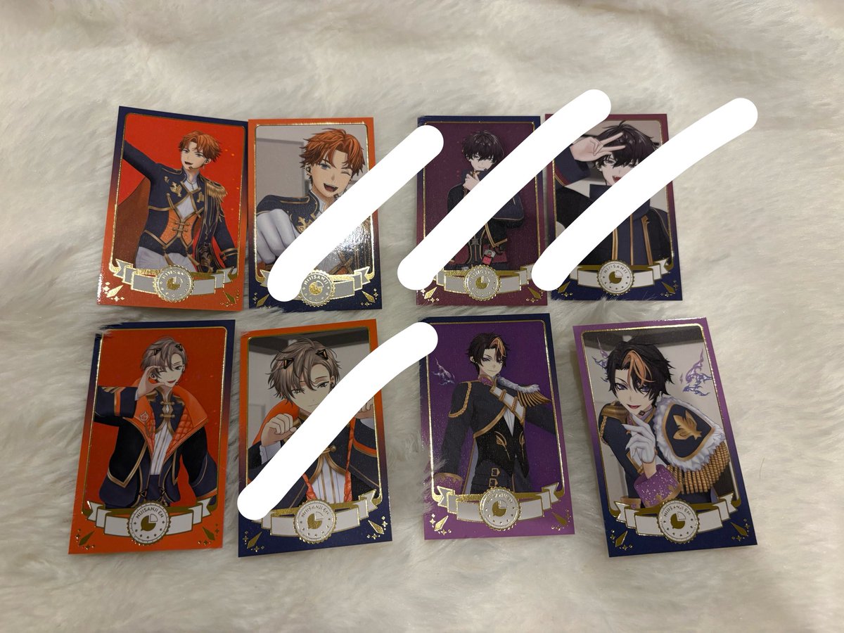 u7n1_'s tweet photo. 【交換・譲渡】にじさんじ 共通衣装3Dグッズ vol.6 ランダムチェキ風カード Aグループ ノスタルジアコレクション2026 ランダムコレクションカード Bグループ 8th ランダムメタルカード Aグループ

求）定価➕送料＞同種💧

譲）画像

まとめての方優先
お気軽にお声掛けください https://t.co/7UrCk3U1vl