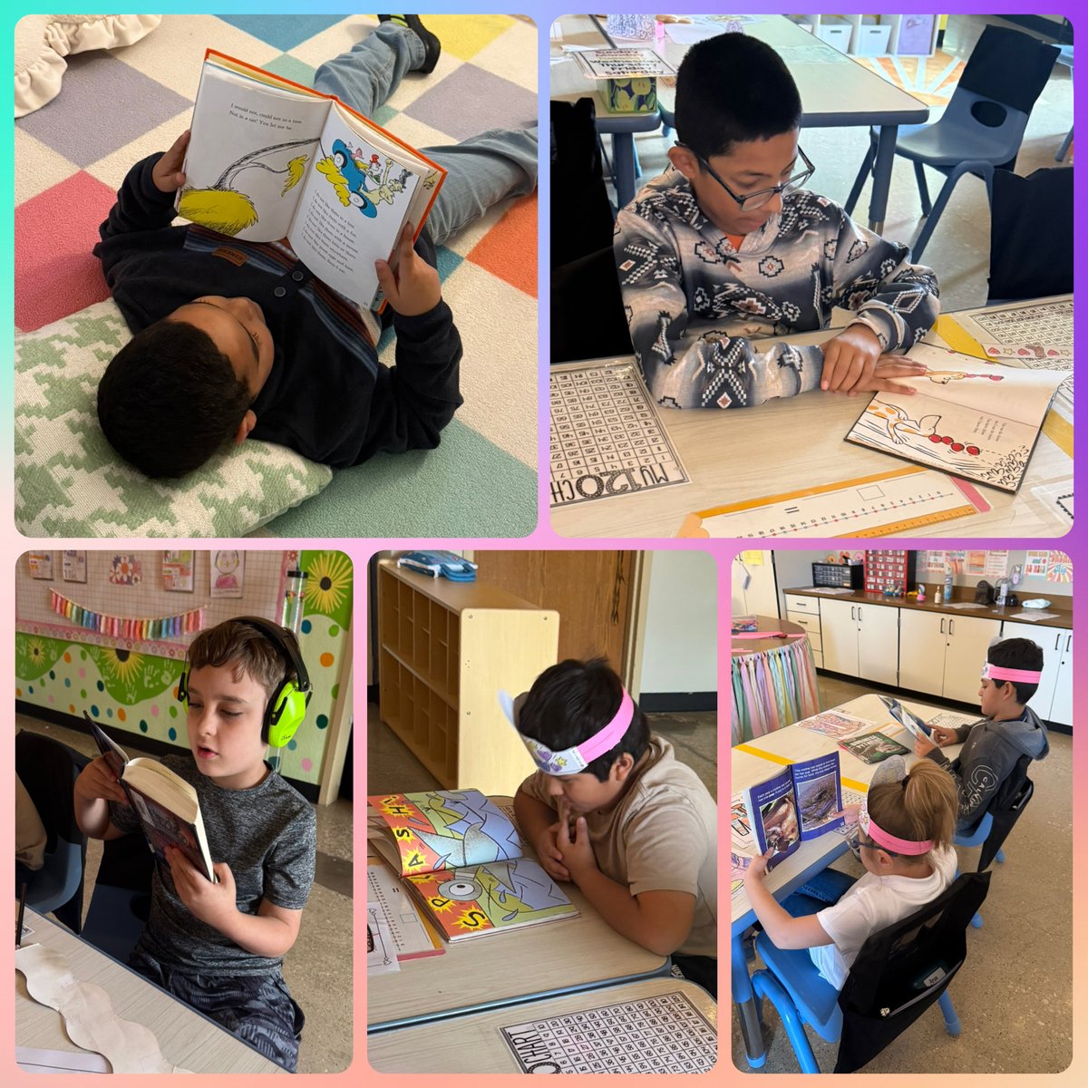 LBJelementary's tweet photo. Knights ♥️ to read and are participating in the Read 3 Big Texas Read In at @LBJelementary ⭐️ Amazing Readers!
#Read3ReadIn #HEB 📚♥️ @EctorCountyISD @HEB https://t.co/8WcWGRJOW3