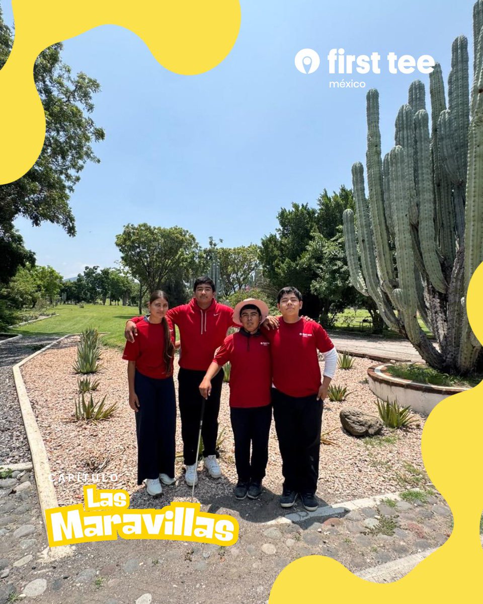 firstteemexico's tweet photo. ⛳️💚 En @firstteemexico capítulo Las Maravillas, vivimos el valor del respeto en todo momento, aprendiendo a escuchar, valorar a los demás y reconocer que cada persona merece ser tratada con consideración.
#FirstTee #FirstTeeMéxico #BuildingGameChangers #GolfMéxico https://t.co/c9VdlE37y8
