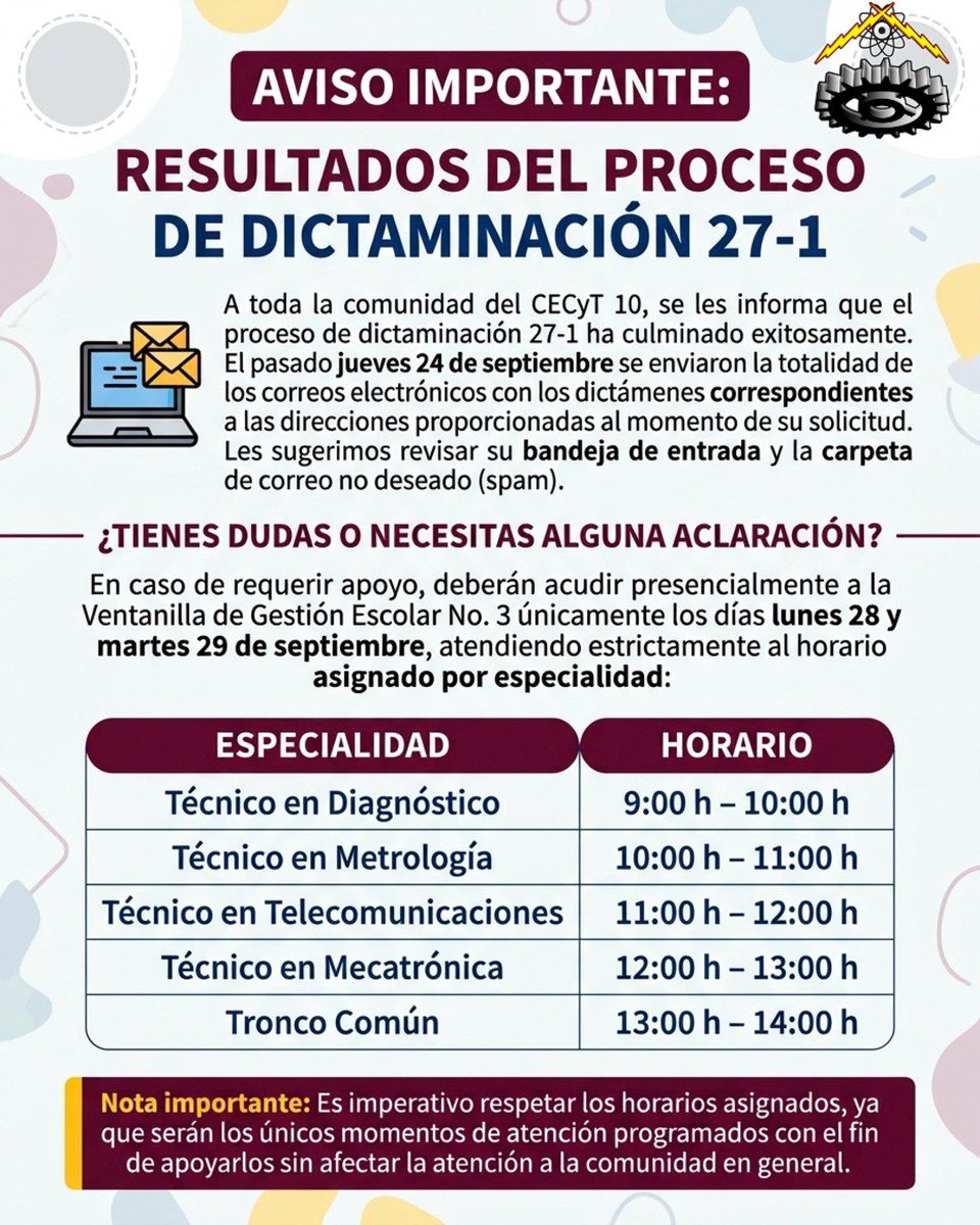 CECyT10_IPN's tweet photo. https://t.co/tMRLW4COsU