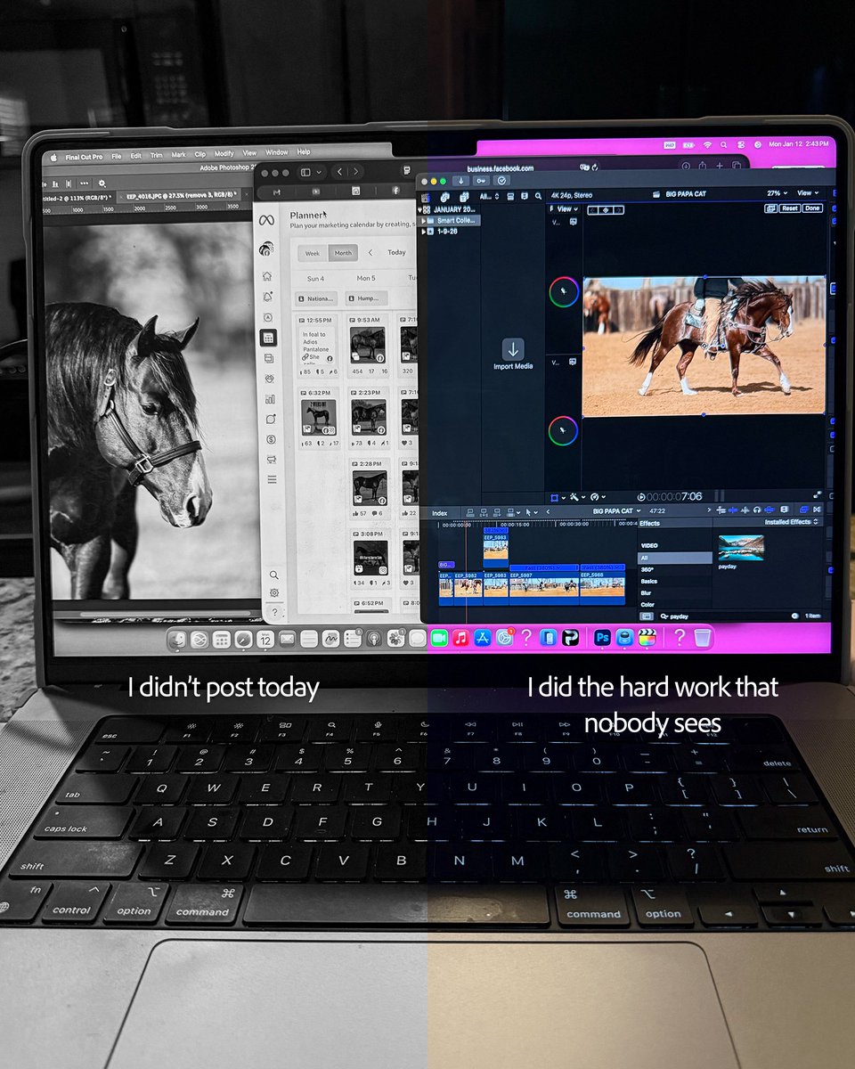 elite_equinepro's tweet photo. Sometimes you don’t need to change what’s happening, you just need to change the way you’re looking at it.

Not every day has to be productive.
Not every post has to perform.
Not every opportunity has to be yours.

#perspective #creative #entrepreneur https://t.co/LHwdv5KTWS