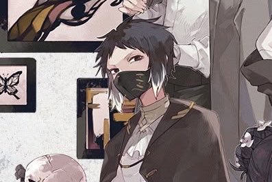 chuuakux's tweet photo. He’s so damn handsome 🙏🏻🙏🏻 Harukawa’s art is just beautiful https://t.co/JmnJ0IsARO