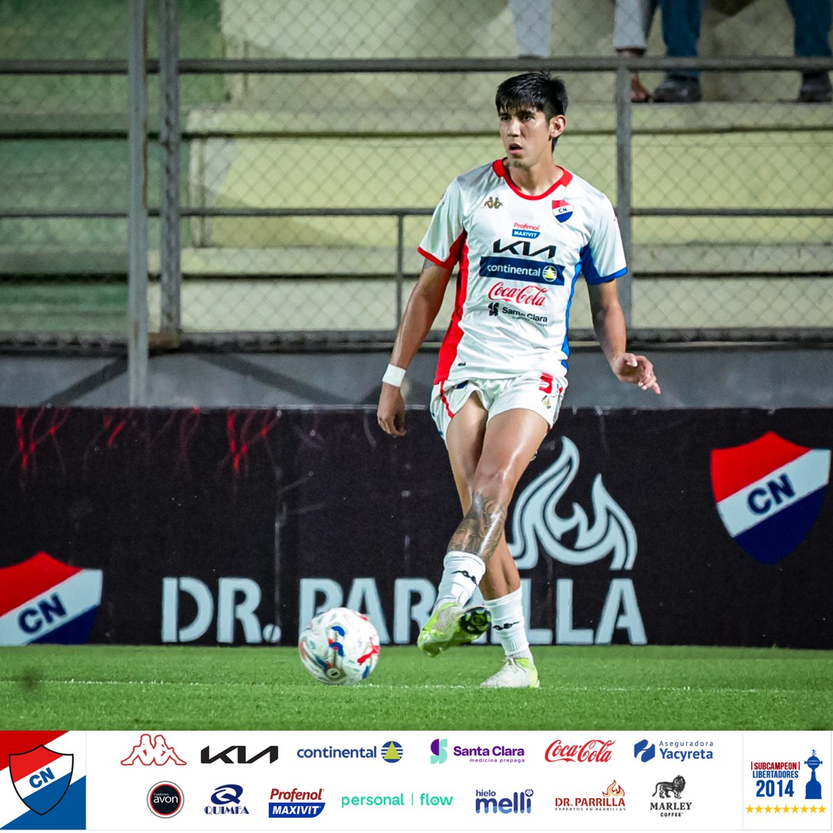 clubnacionalpy's tweet photo. #Clausura2026🏆

✅️ Fecha 12

⏱️ 70' 

Nacional 1️⃣ - 1️⃣ Ameliano 

⚽️ Rodrigo Melgarejo 

 #VamosNacional 🔴⚪️🔵 https://t.co/2OdlDWZAwv
