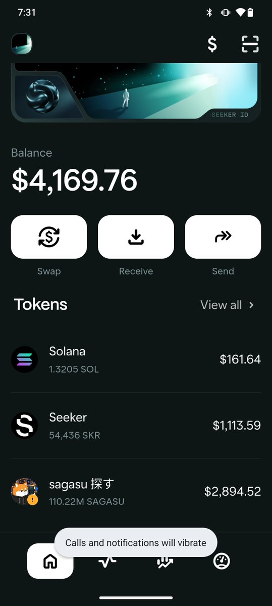 SagasuSOL's tweet photo. The dev wallet, brought to you by @solanamobile https://t.co/vMlB6okheT