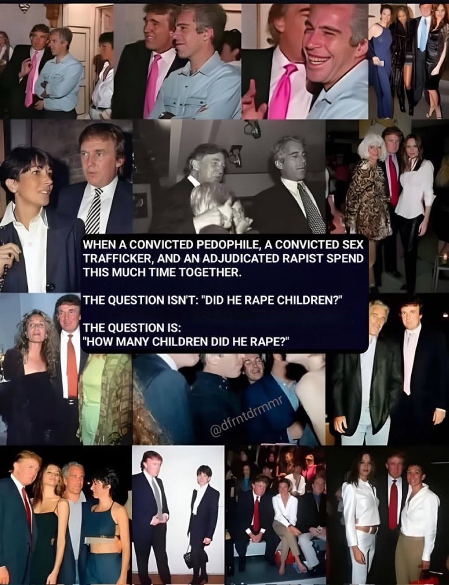 HowNowBow's tweet photo. @BillMelugin_ Kick him to the curb along with ALL the rapists including TRUMP AND GHISLAINE MAXWELL and all sex trafficker criminals! https://t.co/L7wRlHHbFY