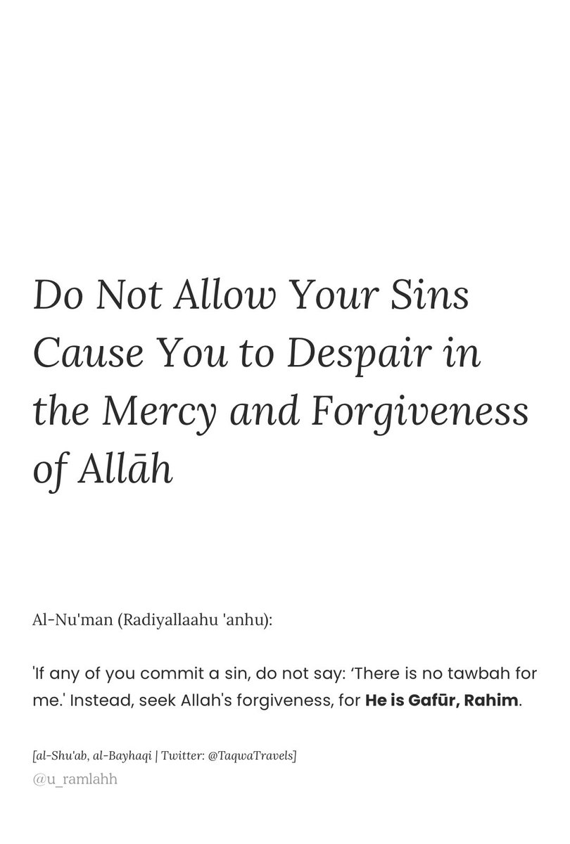 u_ramlahh's tweet photo. Don’t despair… https://t.co/O1lLM9hQT5