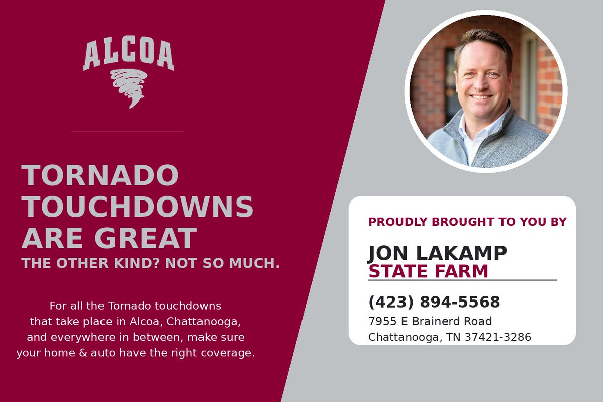 2HYPEsports's tweet photo. Make sure to tune in, at the half, for Trevorโs Tornado Trivia, brought to you by Jon Lakamp State Farm. #TooHype https://t.co/2eTSaSd5B0