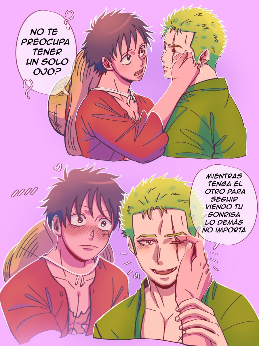 piece2054519's tweet photo. Zoro's Eye 💚❤️

Luffy:Aren't you worried about having only one eye?

Zoro:As long as I have the other one to keep seeing your smile, nothing else matters. 

Luffy:💕😳

#zolu #ゾロル #ONEPIECE〜 https://t.co/31xNCPhG00