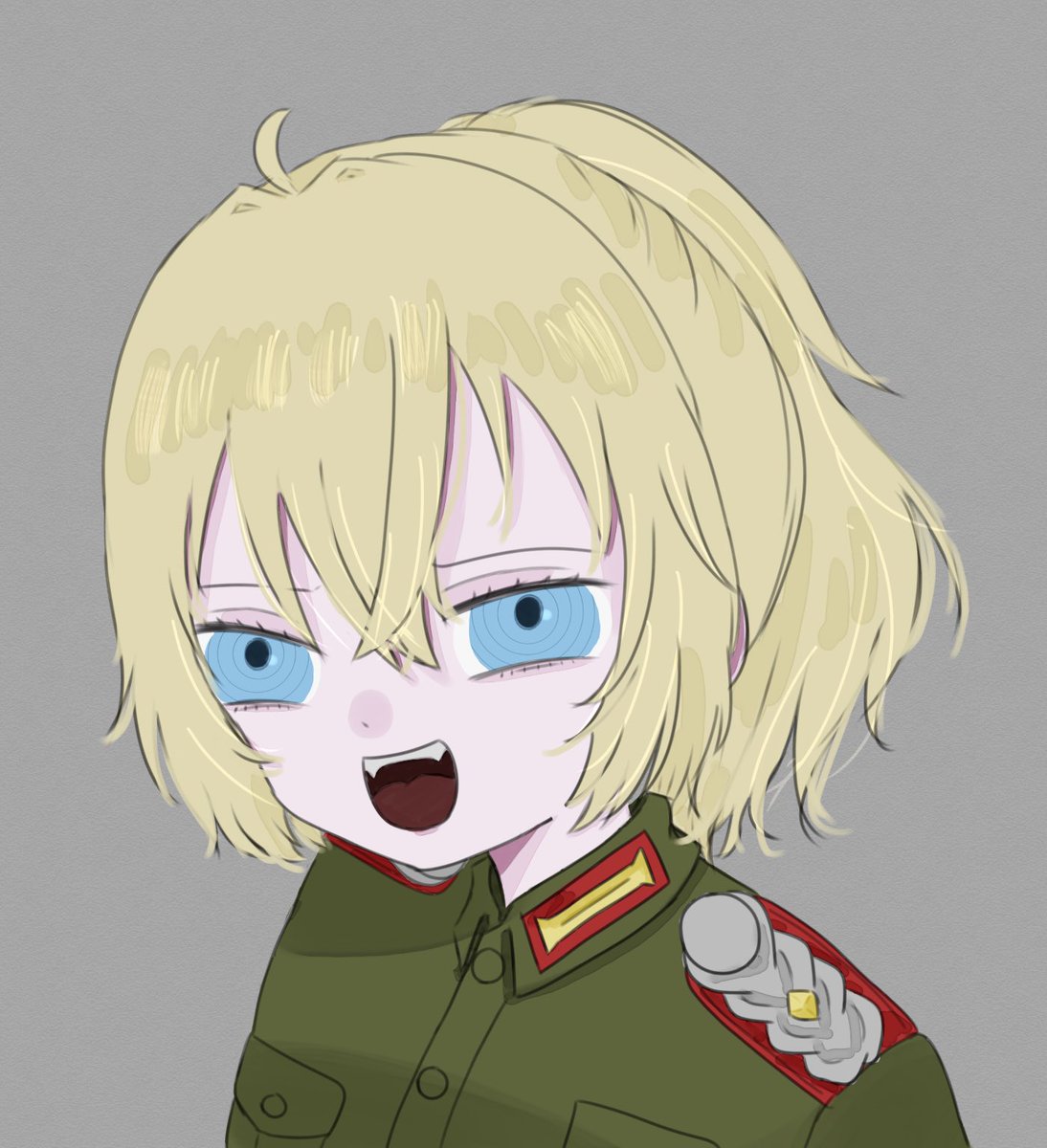 citomaca's tweet photo. 書籍版デグさん
 #幼女戦記  #ターニャ https://t.co/hpGS8rXbT4