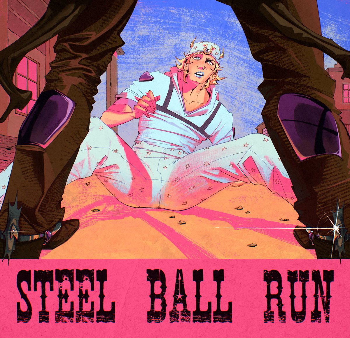 fryuitcup's tweet photo. THE TRUTH BEHIND THAT SPIN #STEELBALLRUN https://t.co/5QTpOMxHGG