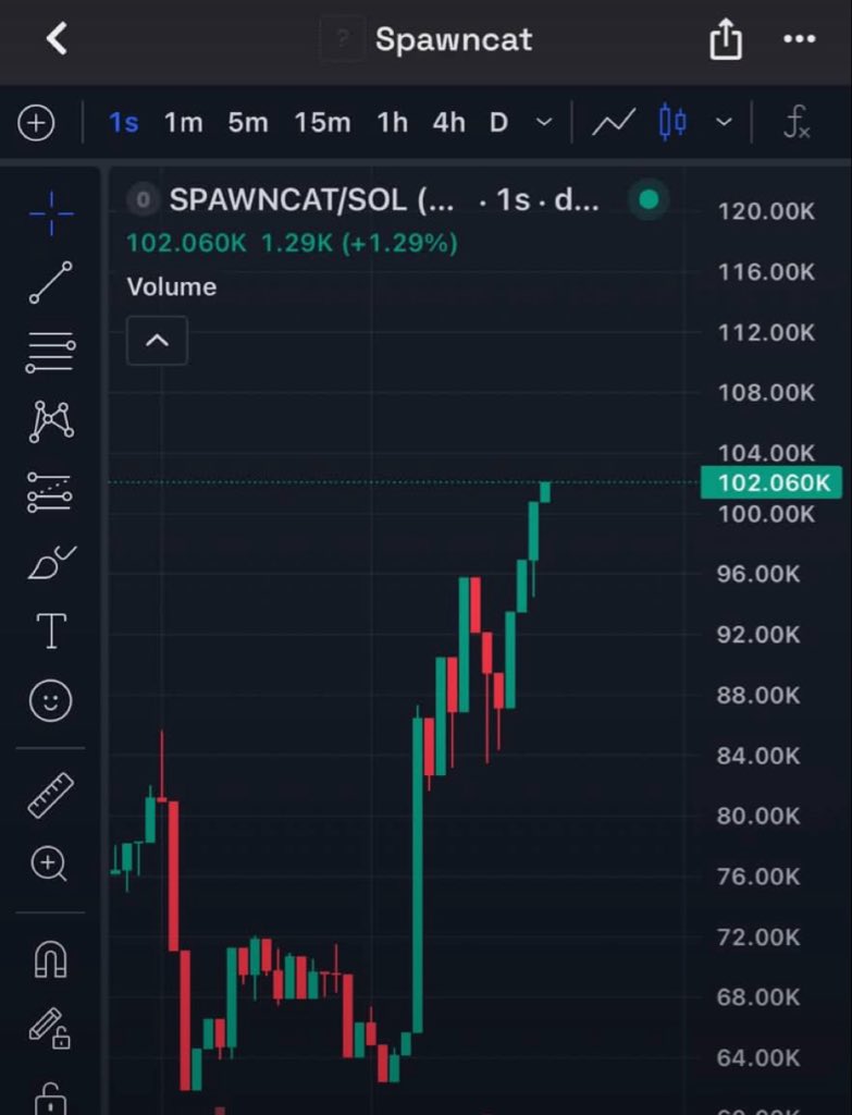 meme_Solana's tweet photo. 2X call on $SPAWNCAT
Ca;

EU96sn76HV1UDjQYUsQL8JDiNdU3HRWBgZJ8pFRzpump https://t.co/qf4MuhAHY1