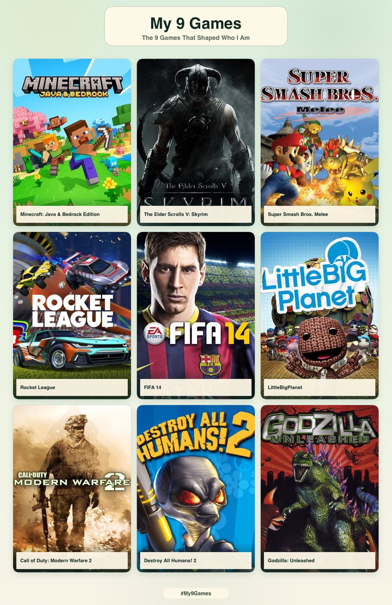 SaltSSB's tweet photo. Me and my 9 games :33 https://t.co/zO7YmbZwZ9