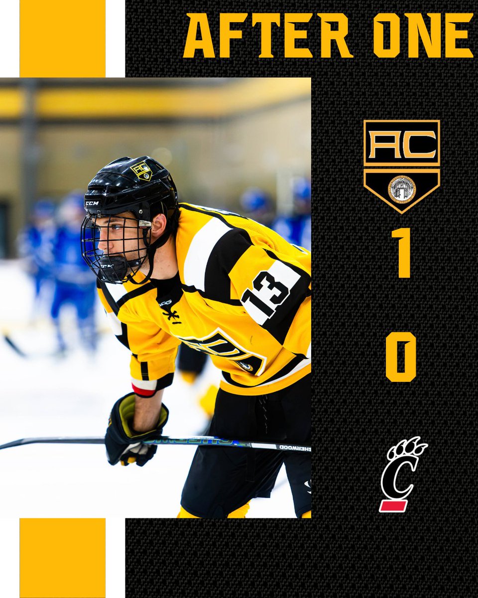 AdrianMD1Hockey's tweet photo. Brown gives us a 1-0 lead through one!! #CommittoExcellence #W2D #GoDawgs https://t.co/VqhJBFVRZS