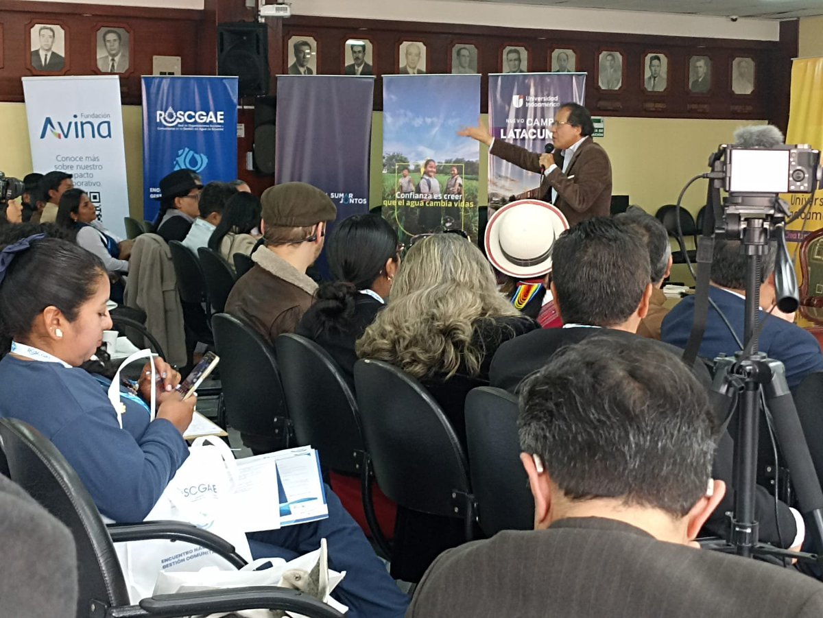 tfedconsultor's tweet photo. 💧VIII Encuentro Nacional, destacamos la conferencia magistral del Dr. Pablo Dávalos sobre los retos actuales y desafíos ante el cambio climático.
#ROSCGAE  #EncuentroNacionalAgua
 #Latacunga #Viernes 25 de septiembre de 2026 https://t.co/lslqpfub1z
