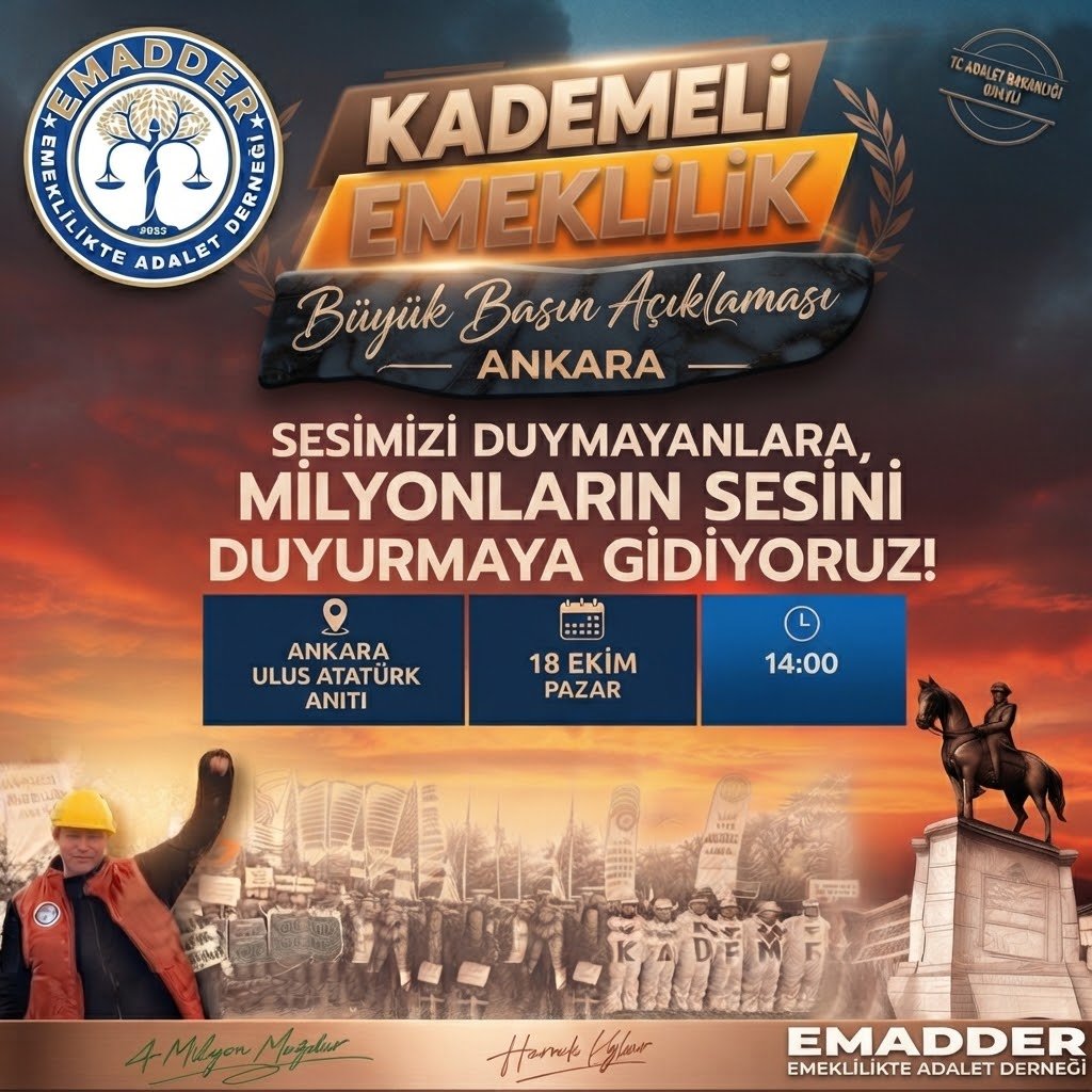 Ersin_Dede04's tweet photo. Geciken adalet adalet değildir.
1999 sonrası çalışanların mağduriyeti TBMM gündemine alınmalıdır.

@EMADDER_KADEME 
#KademeBizimHakkımız https://t.co/038afWqBV4
