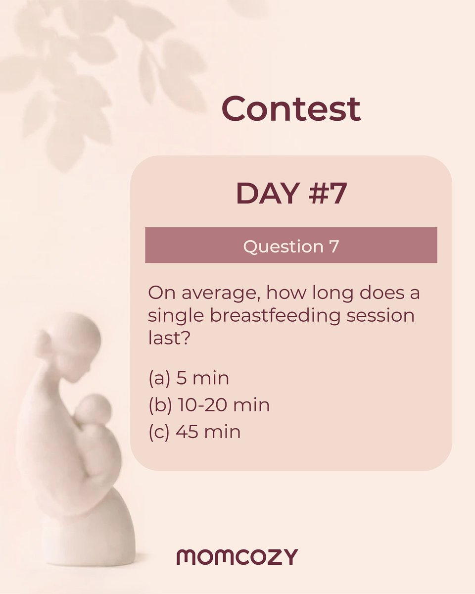 semmy_5's tweet photo. Day 7, the final question. Drop your answer below for your last entry. Thank you for celebrating this week with us, mamas. Winners announced 10 August. Good luck! https://t.co/Iuh4iji4Gj