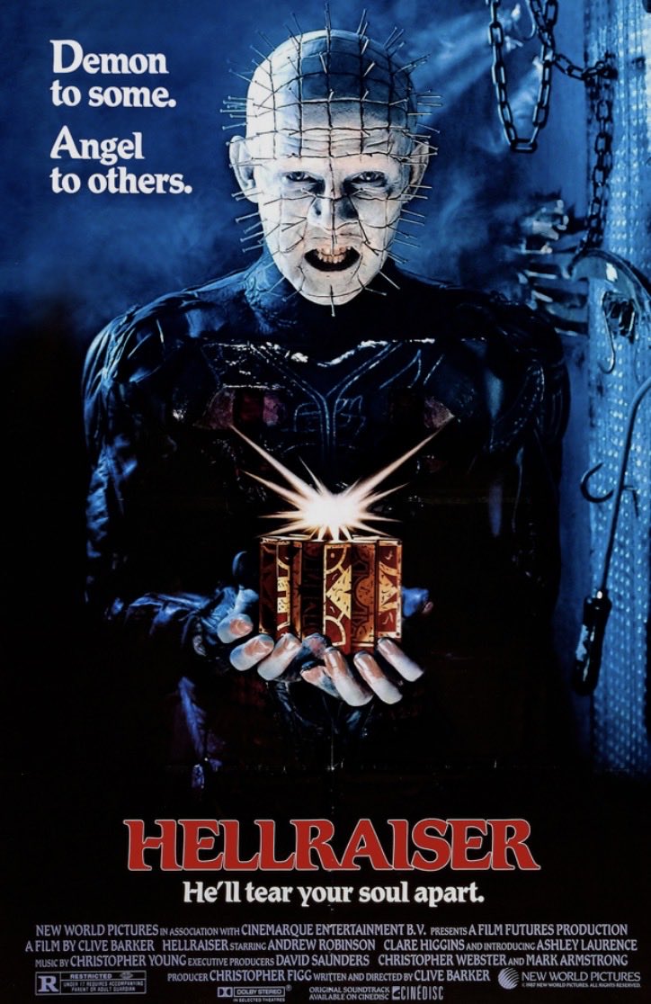 WillMunny92's tweet photo. No football on that I care about.  Hellraiser marathon is on.  Halloween pregame is on. https://t.co/x26fd7gk6h