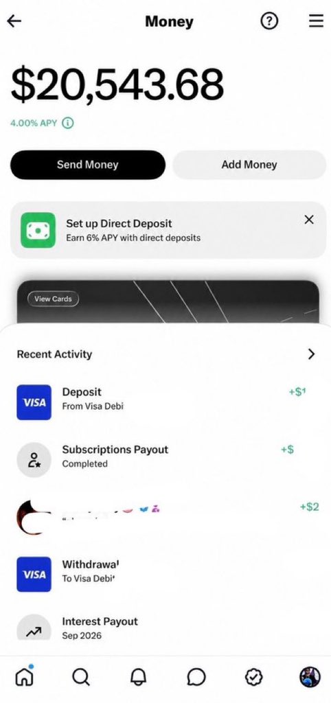 civilianBTC's tweet photo. I just deposited $20,543 into my 𝕏 Money account!

Like &amp; reply to this post… it will be worth it! https://t.co/uuFDcALJeS