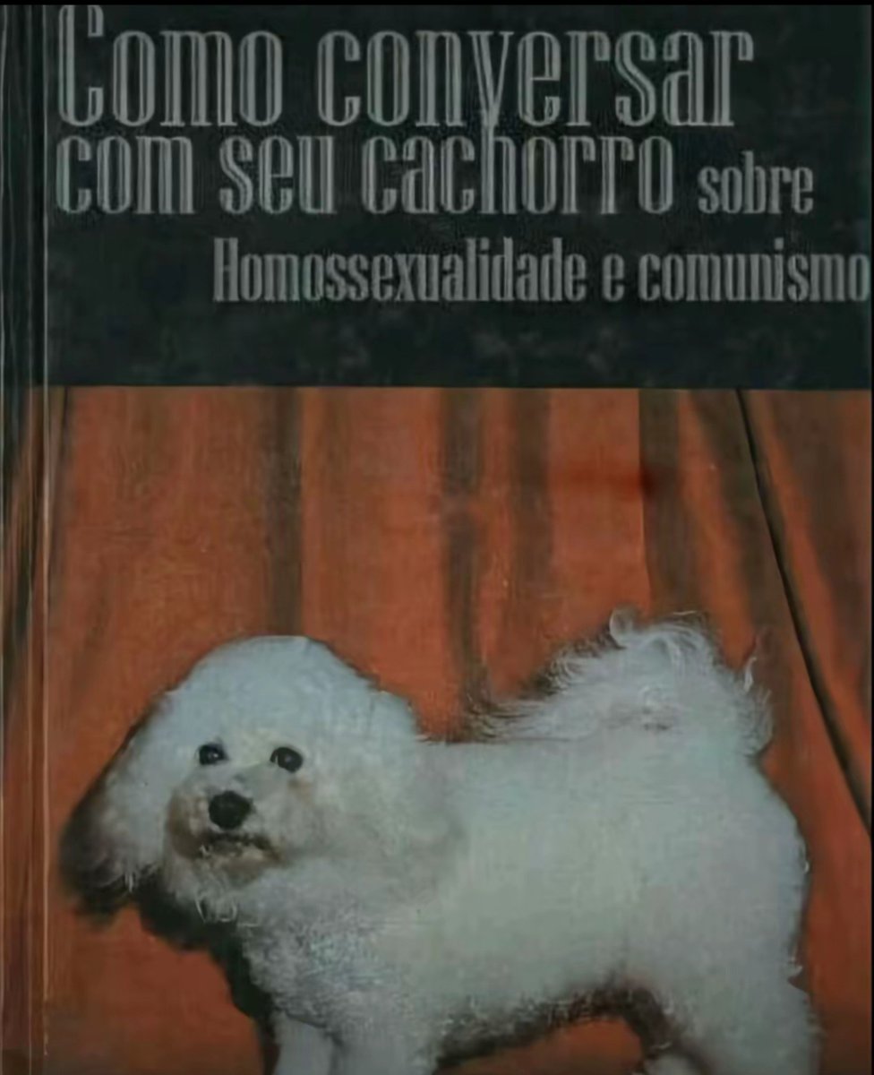 Jlia2tyr's tweet photo. Só não compro esse livro porque não tenho cachorro https://t.co/pVVWCl6oR2