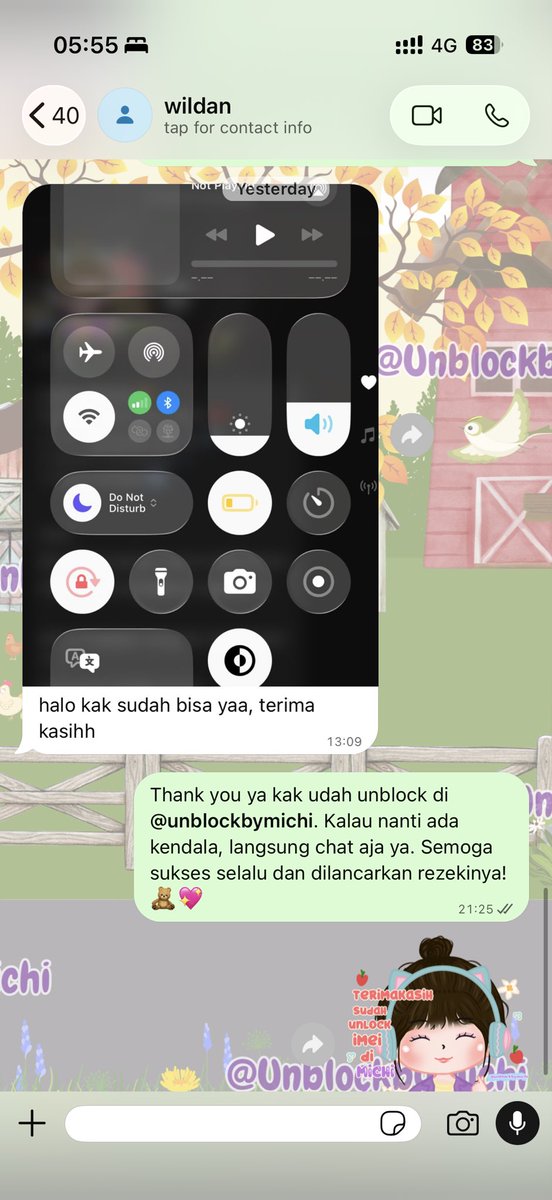 blzomi's tweet photo. Unblock imei trusted cuma di @michicorners kaak! bisa pay akhir cuma 100 rb an🙋🏻‍♀️ #zonauang https://t.co/ANLoGj5nRY