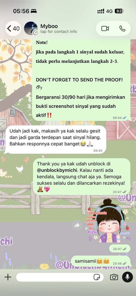 blzomi's tweet photo. Unblock imei trusted cuma di @michicorners kaak! bisa pay akhir cuma 100 rb an🙋🏻‍♀️ #zonauang https://t.co/ANLoGj5nRY