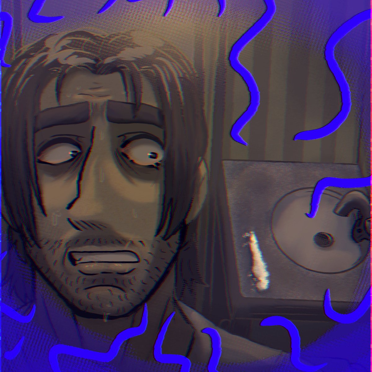 BigFatBellyLver's tweet photo. I did the "Draw your fav character with the same problem as you" again. (This is basically my excuse to post vent art but I hate drawing myself, so I drew Jimmy...) https://t.co/7X8C6UDHTb