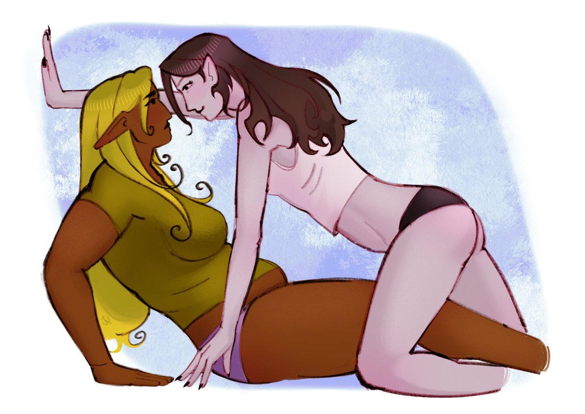 weontama's tweet photo. [AU fem] #OC #ocart https://t.co/xE3pXzubAA