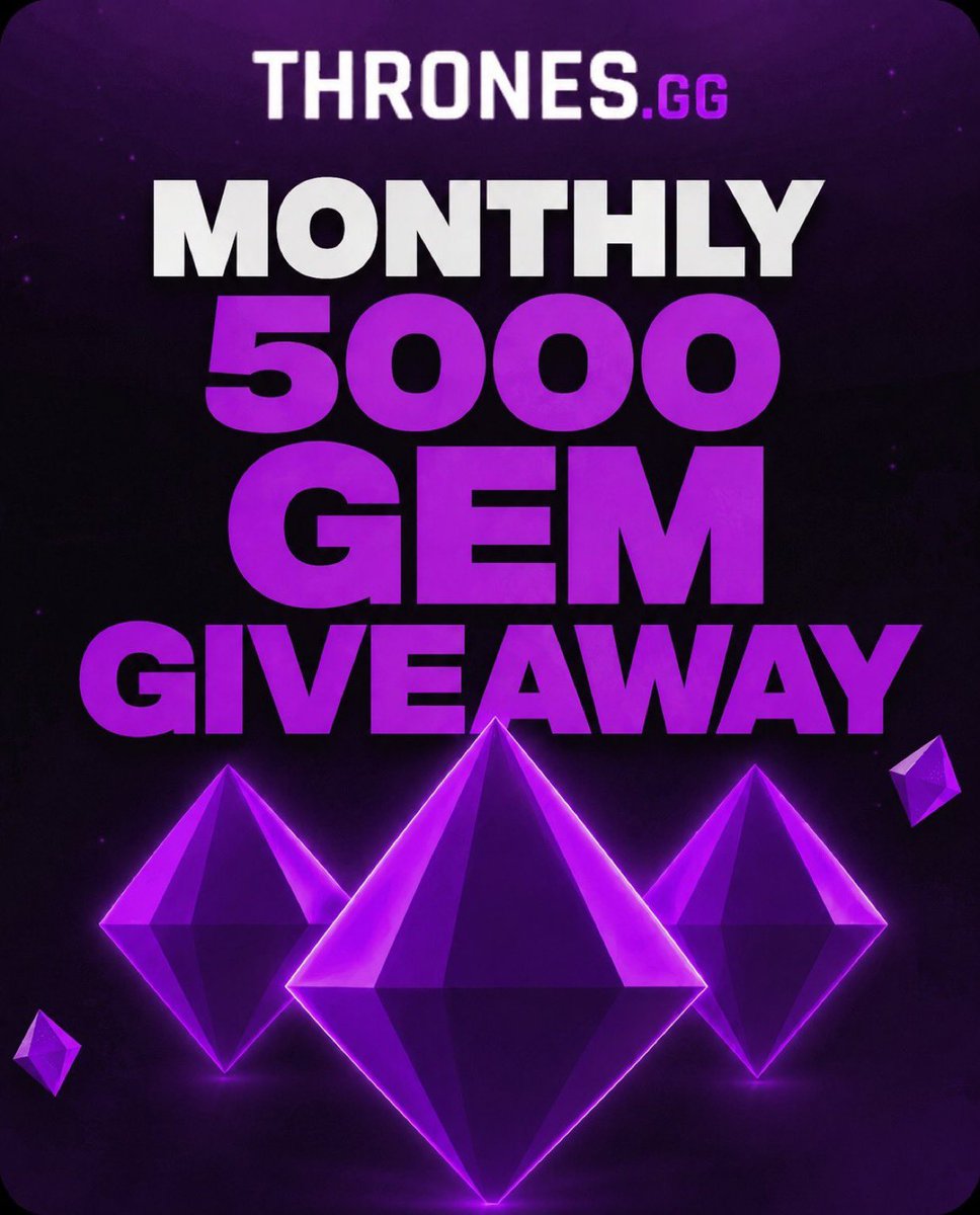 Thrones_gg's tweet photo. THE https://t.co/IFHgayFUJ5 $5000 GIVEAWAY IS ALMOST COMING TO A CLOSE, HURRY AND ENTER!

We will be giving away $2500 dollars to 2 lucky winners.

To enter, All you have to do is Sign up on https://t.co/y0lz1frUvW and your username will be drawn from a pool on the 30th.

MAKE IT REIGN 👑