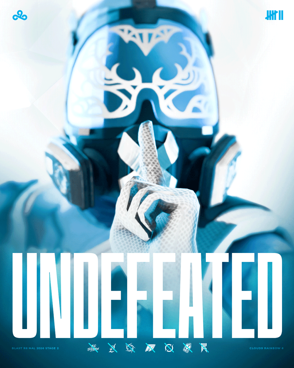 Cloud9's tweet photo. The streak continues. 7⃣ - 0⃣ https://t.co/311ynEF3ms
