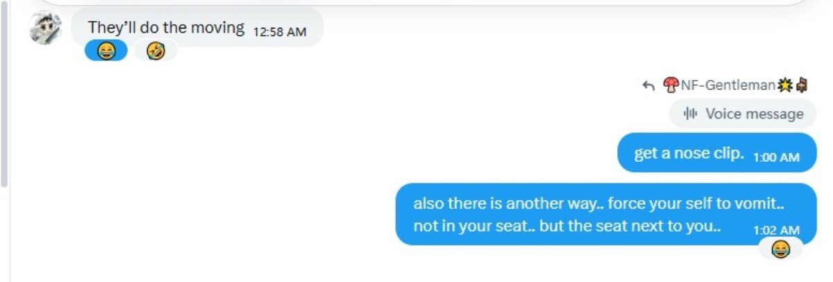 AcaiWars's tweet photo. People ask Why Sub to @what3verman ? Well how do I get alpha on how to change my seat on a international fight if I'm stuck near a smelly passenger 13 hr flights are hard y'all they say chair is chair but not this Chair. @themutualfun know what I mean.  @MuazXinthi Advice noted ✅