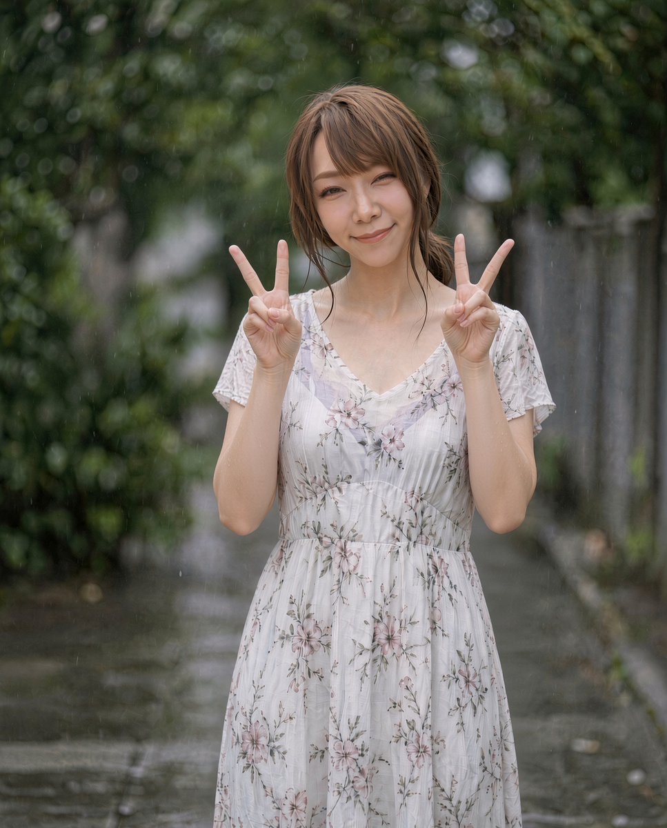 kkunijnmi11's tweet photo. 秋の長雨とは言いますが…
降り過ぎじゃないですか？
あ！小雨ぐらいなら傘ささない派です！
#女装
#AI https://t.co/dYoORwjDpx