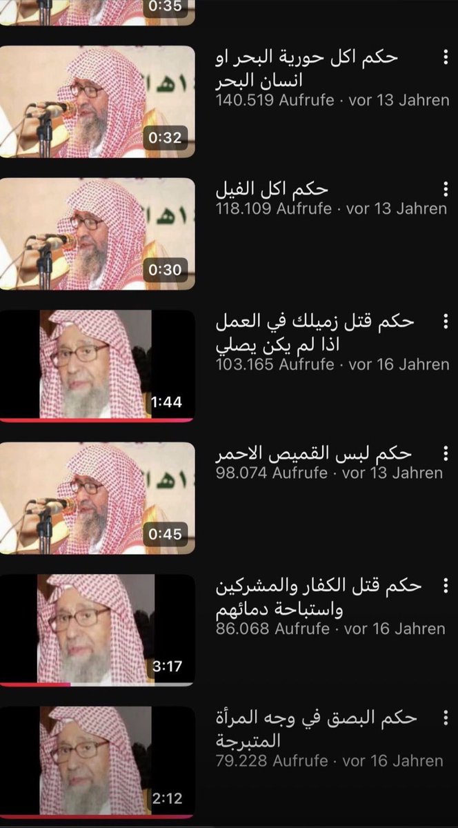 yarubibnqahtan's tweet photo. Some of the previous Fatwas (Rulings) from the Grand Mufti of Saudi Arabia regarding:

• Eating a mermaid
• Eating an elephant
• Wearing red clothes 
• Spitting on a dressed-up woman
• Killing your co-worker who doesn't pray https://t.co/bOqSKCe6k8