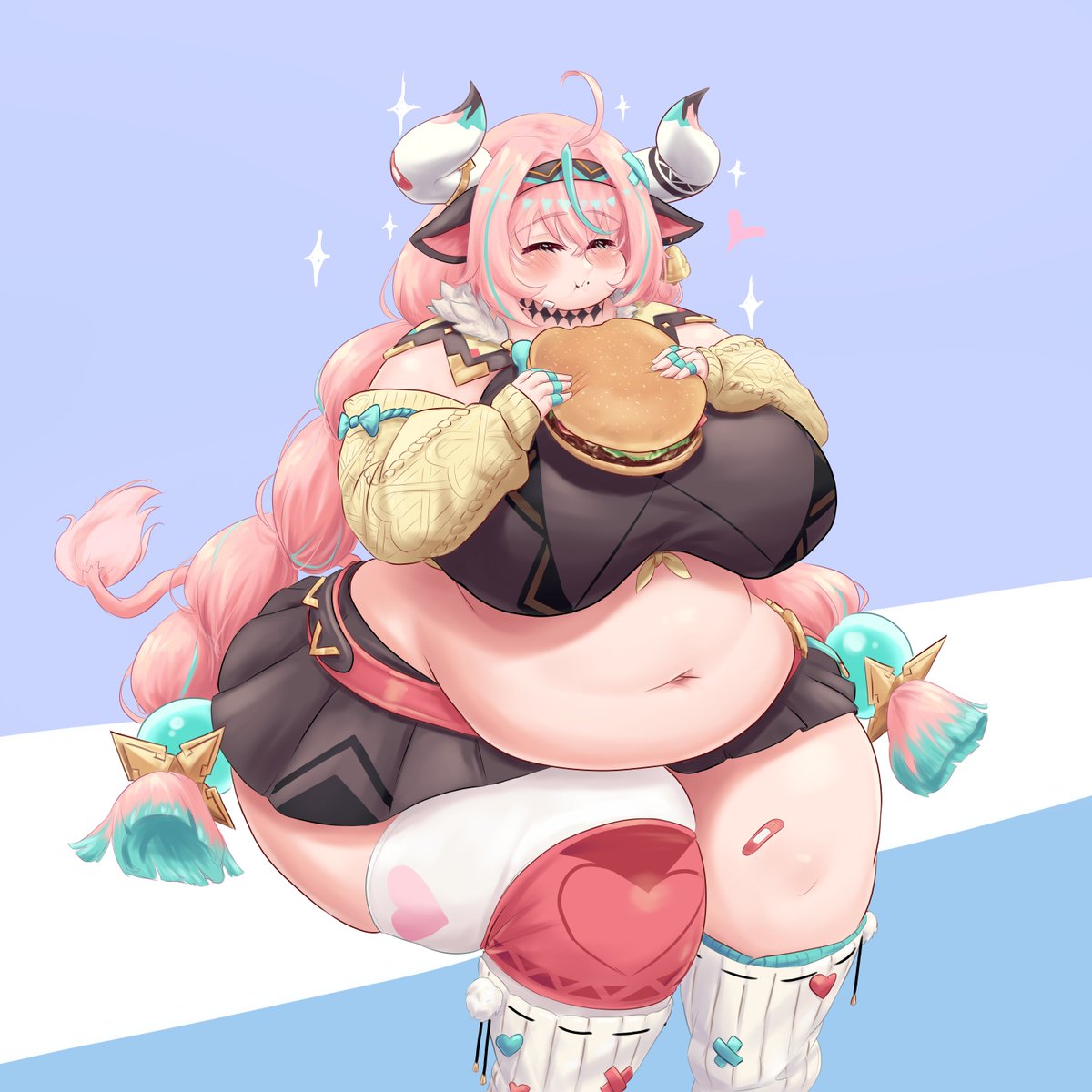 BreadGuardian's tweet photo. Cow borgar https://t.co/sBA54uupHp