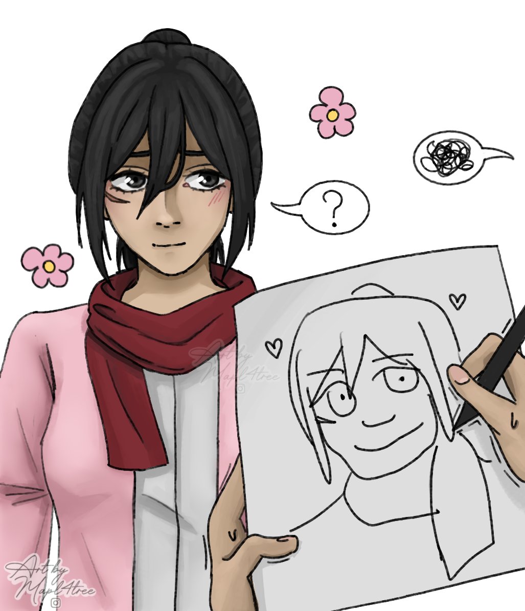 Mapl4Tree's tweet photo. Eren and Mikasa draw each other
#erenmika #aot #snk #attackontitan #shingekinokyojin https://t.co/GPxwJvsPf2