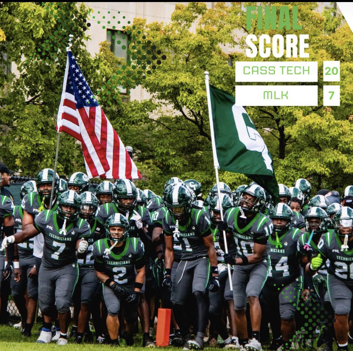 donaldtabronII's tweet photo. Big statement win against a Top 5 team in the State. 28-1 as a starter. Fourth straight win against King.
#DonDotta🎯 #CTFB #Gigem👍🏿 @Detroit_CTFB @CoachRush_CTFB @ArcStrokeQB @coachjoeylynch @AggieFootball https://t.co/2pQAJIYXb4