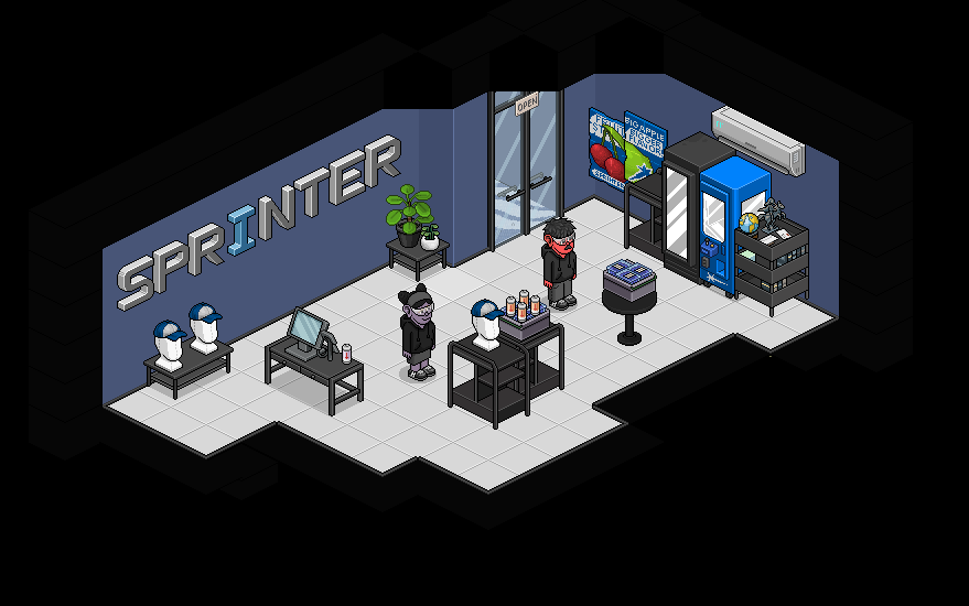 xfcehabblet's tweet photo. ATIVIDADE: SPRINTER STORE
Nick: xfce e Ori. (@Orihabblet )

:roomid 7102366

@HabbAthletics @HabbSprinter 
#SprinterStoreHAG https://t.co/Md3WxriPNA