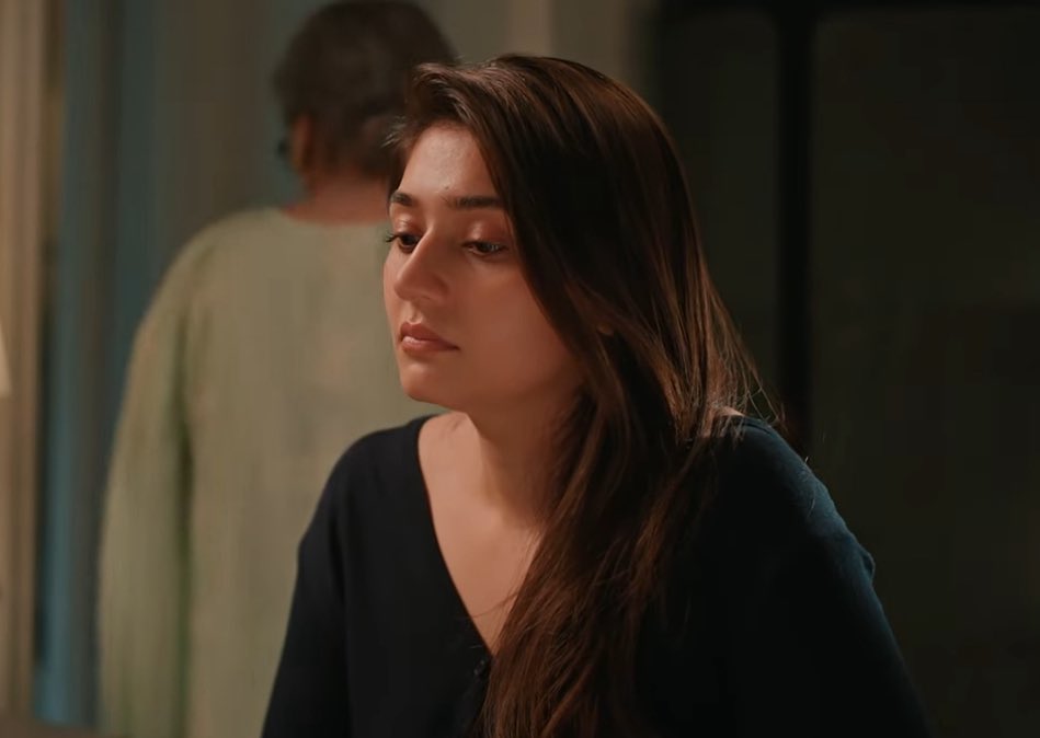 UzmaRS's tweet photo. How PHENOMENAL are Nameer & Durre in #DarENijaat . Pure heartbreak seeing Zaryab quietly torment over her parting with Zaamil.  But wasn’t it just delicious watching Zaamil writhe in shock over the Abu Bakr news? Everything he believed about Zaryab’s fate is now shattered. 

Oh what performances!! 😮‍💨