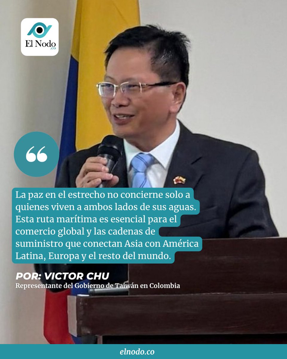 ELNODOColombia's tweet photo. "Nuestra experiencia en salud pública, gestión de emergencias, tecnología digital e IA puede fortalecer la resiliencia colectiva" #OPINIÓN Taiwán no puede quedar fuera: un llamado al mundo libre. Por Victor Chu, representante @ColombiaTaiwan https://t.co/YOk2nMGnWw https://t.co/3SqeFiloSu