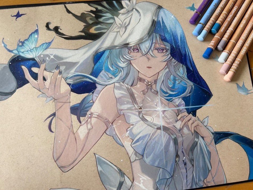 na2_Ava93's tweet photo. 人気順らしい　（絵に限る）　（模写） https://t.co/XDXVjwZyDQ