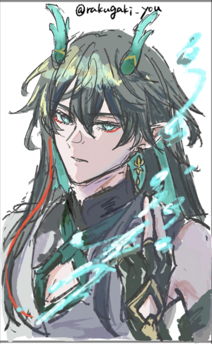 rakugaki_you's tweet photo. 雑でも許される絵チャに逃げてる😇 https://t.co/qE9CtQfJPP