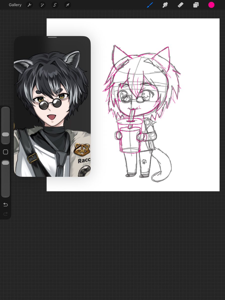 CloudN0ctis's tweet photo. More work on my chibi. #cloudn0ctis #cloudn0ctisart #cloudlings #envtuber #IRIAM #IRIAMでもっとお友達作りたい #IRIAMUS https://t.co/N1nA1uW5Kw