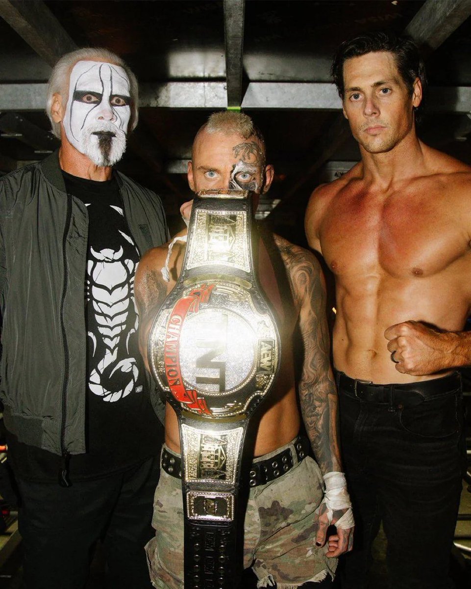 Fightful's tweet photo. Steven Borden says he got a little bit more involved with wrestling as Sting was approaching retirement, after being pushed away from it.  

“For my whole life, it was something that I was pushed away from. Not in a bad way. I think my dad wanted something different for me. So I played football, and at some point, I feel like I was so removed from it that I almost didn't even know what wrestling really was. I started to get a little bit more involved as he was approaching his retirement because it's like, ‘Man, this is something that's really important to my dad. This is his whole career. And I've been so removed from it for my whole life.’ We were at the Phoenix show. We got involved a little bit leading into Revolution, and then being there at Revolution, I started to see what this business actually was, and see also some of the different sides of it that I hadn't understood as a kid. I think just watching my dad, realizing this guy's been in the business for decades. Those same decades are gonna fly by for me. If there's something that is pulling me into it, I think I need to stop running from that. I probably did run from it for a long time.”

(Close Up with Renee Paquette)