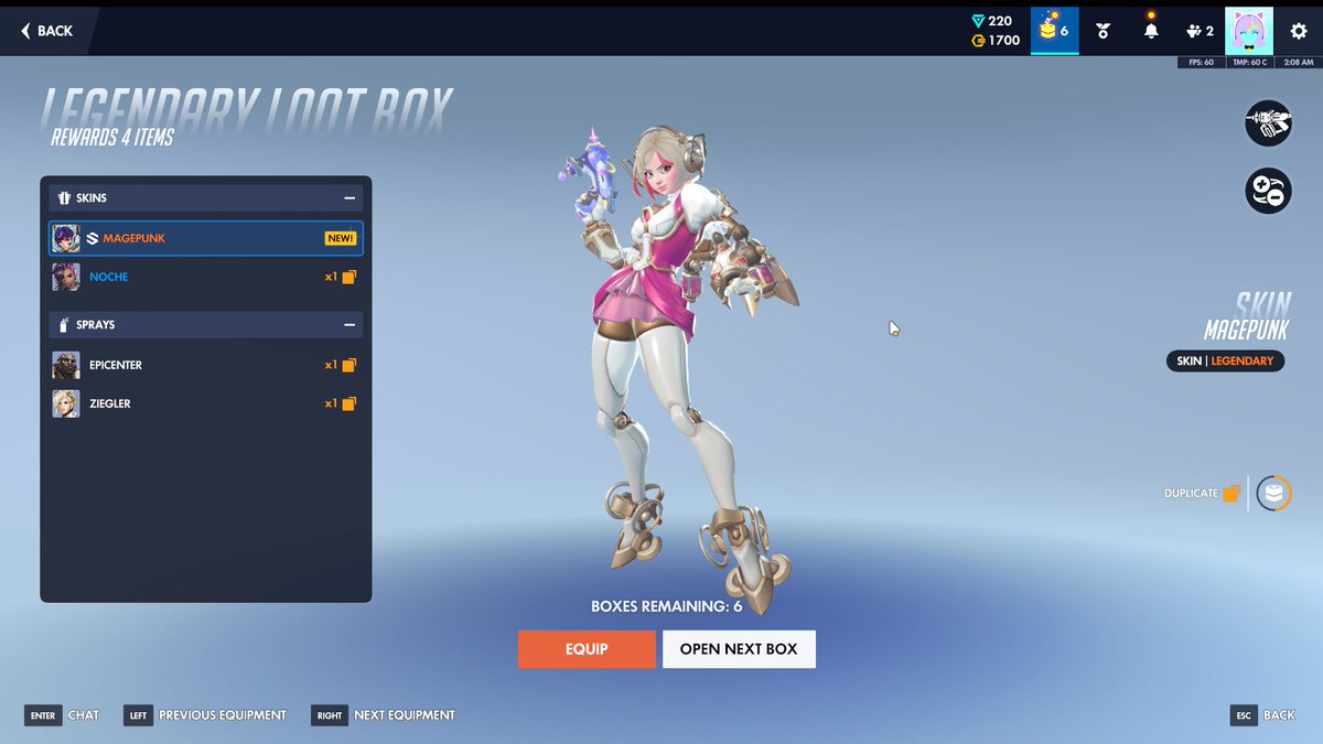 serotoninwinter's tweet photo. this game lowkey thinks im a tank player cuz i got SO MANY tank skins 😭at least i got this juno skin tho https://t.co/0JDyXUHDDo