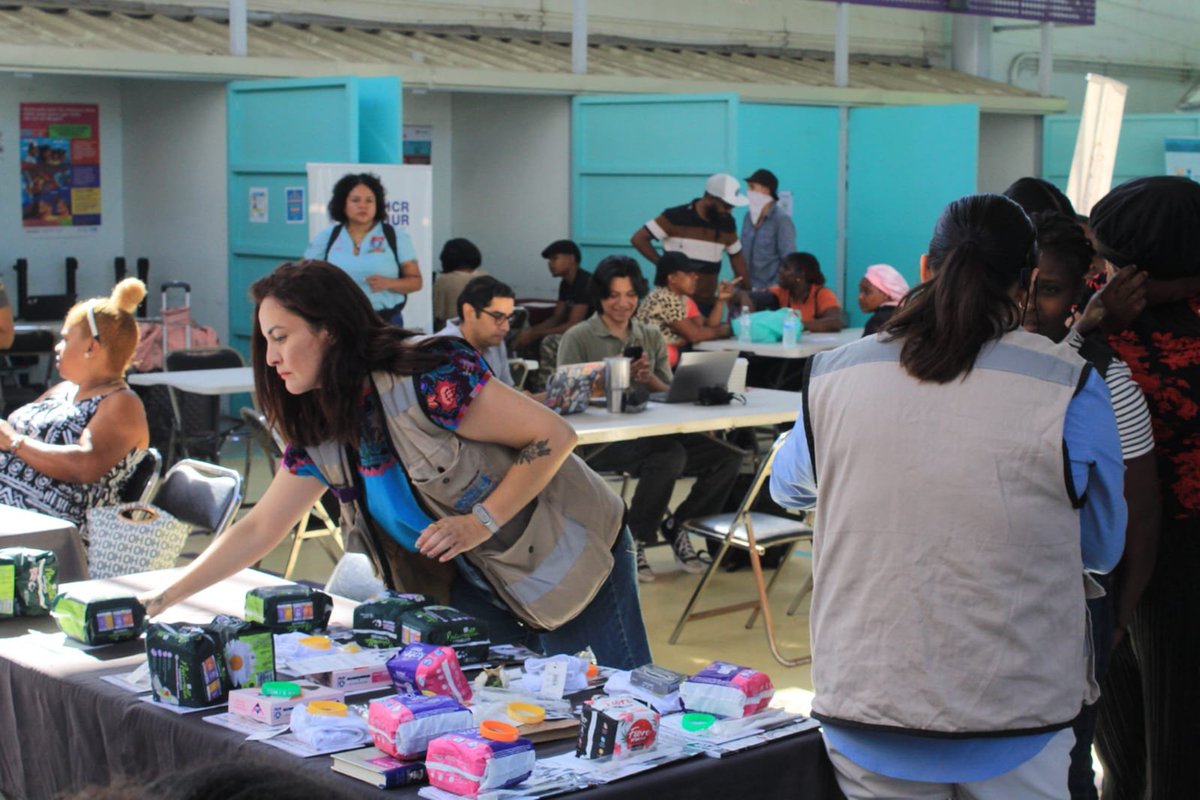 comar_sg's tweet photo. En el Centro Multiservicios #BC Frontera Solidaria en #Tijuana se llevó a cabo la 28ª Jornada de Inclusión y Coexistencia, un espacio de convivencia intercultural.  🤝✨ @SEGOB_mx @arturomedinap
@xade_mm https://t.co/68evMjbGtR