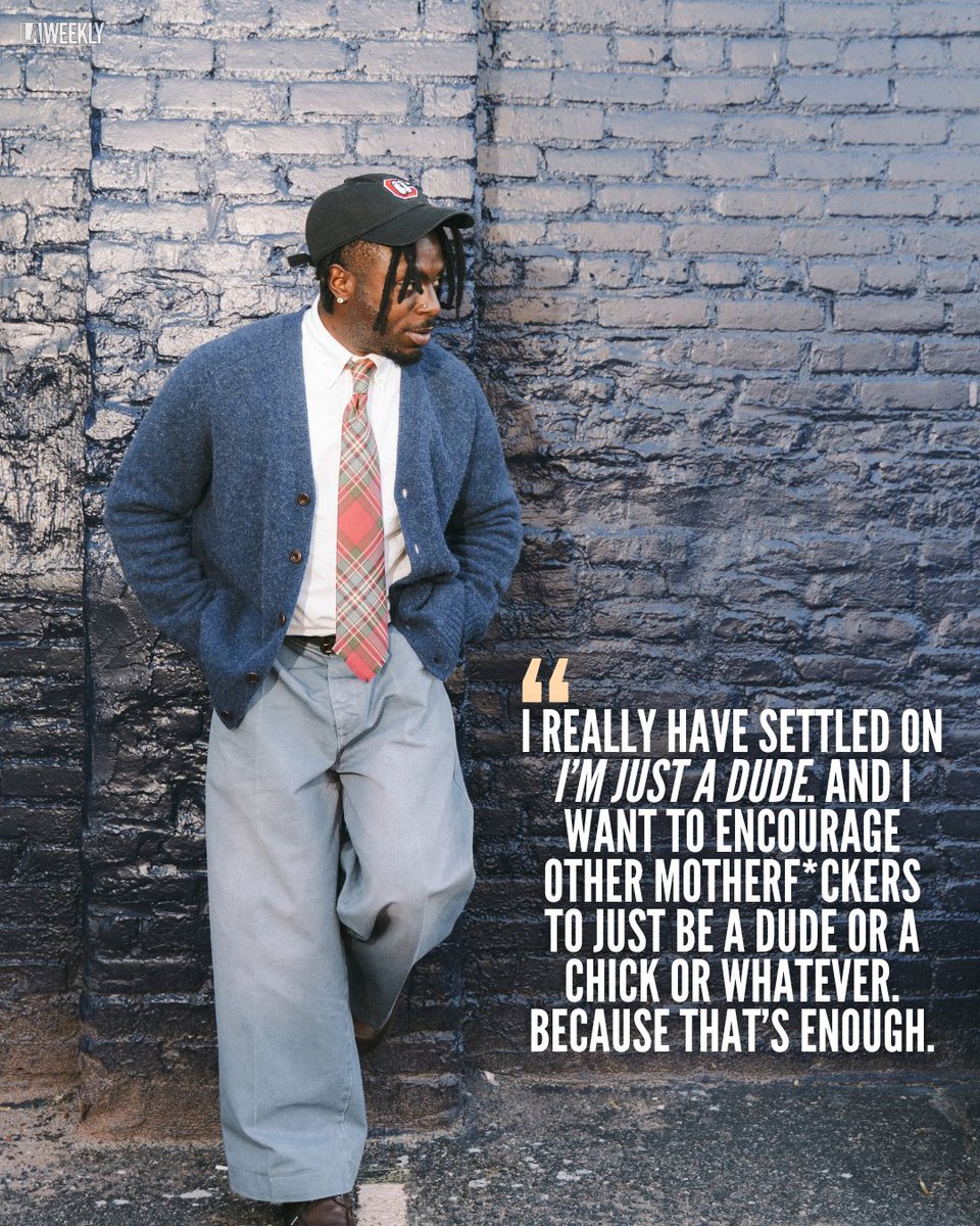 LAWeekly's tweet photo. Isaiah Rashad has spent the past decade being asked to explain who he is, where he fits and what comes next. These days, his answer is simpler: “I’m just a dude.”

In between legs touring his new album “It's Been Awful” he returns to Los Angeles for The Anniversary Show at YouTube Theater, next Tuesday, Sept. 29, honoring 10 years of his studio debut “The Sun’s Tirade” and celebrating over a decade of music, growth and devoted fans.

At 35, Rashad is continuing to figure out what he’s learned along the way. He talks about the pressure of being put on a pedestal, sobriety, fatherhood, Chattanooga, Los Angeles and the role of family in keeping him grounded.

He also explains why these days he’s more interested in making a table, cooking a meal or finding somewhere with fireflies than building a mythology around himself.

https://t.co/HCvIx1ovP7